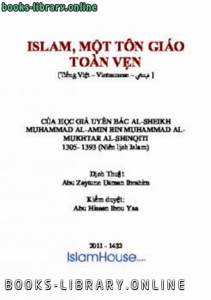 Islam Một T ocirc n Gi aacute o To agrave n Vẹn